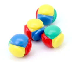 Tout Pour le Jeu Dé boule 4 faces 4 couleurs : rouge vert jaune et bleu