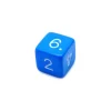 Tout Pour le Jeu Dé chiffre 15 mm BLEU coins droits D6 chiffres 1 à 6