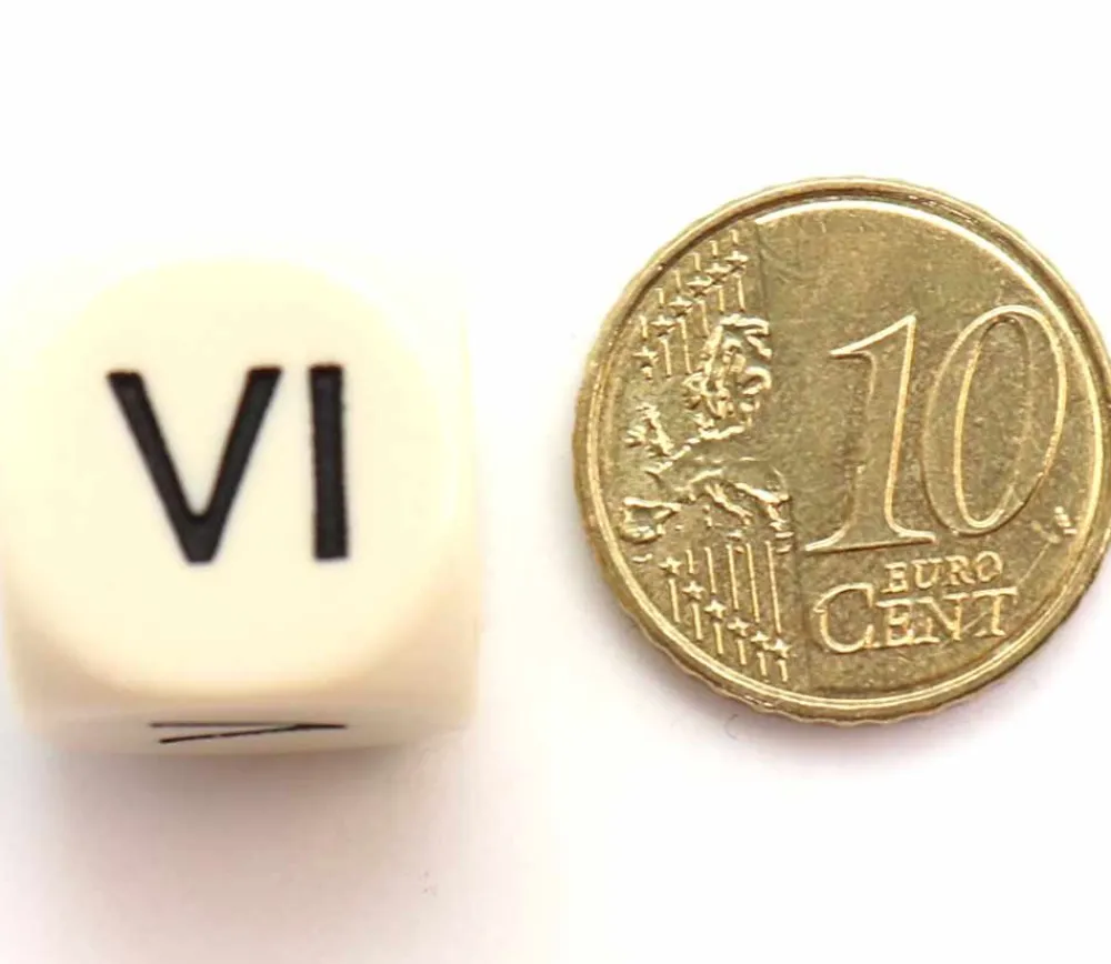 Tout Pour le Jeu Dé chiffres romains I II III IV V VI