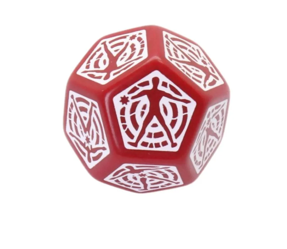 Tout Pour le Jeu Dé Corps combat actions points de frappe 12 faces