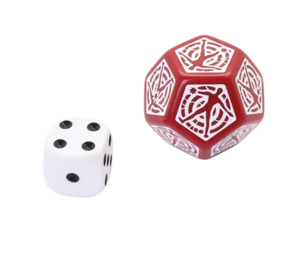 Tout Pour le Jeu Dé Corps combat actions points de frappe 12 faces