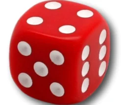 Tout Pour le Jeu Dé couleurs 14 mm de 1 à 6 pour jeu de société coins arrondis à l'unité