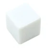 Tout Pour le Jeu Dé cube blanc neutre multifaces 1.6 cm angles droits D6 16 mm