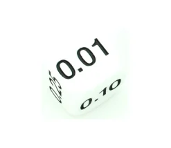 Tout Pour le Jeu Dé décimal 0.01, 0.05, 0.25, 0.10, 0.50, 1