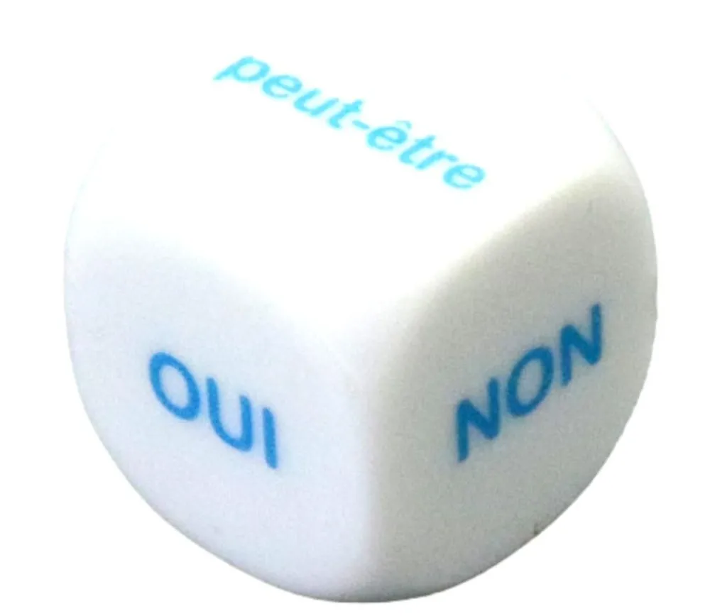 Tout Pour le Jeu Dé de Décisions : OUI NON Peut-être