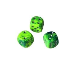 Tout Pour le Jeu Dé design vert peps effet artistique 15 mm