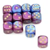 Tout Pour le Jeu Dé effet violet bleu 16 mm gemini