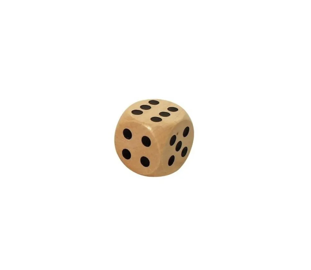 Tout Pour le Jeu Dé en bois 16 mm de 1 à 6 pour jeu de société