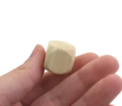 Tout Pour le Jeu Dé en bois naturel 18 mm neutre buis