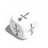 Tout Pour le Jeu Dé fraction 1/1 1/2 1/3 1/4 1/5 1/6 en 16 mm