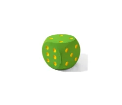 Tout Pour le Jeu Dé géant 50 cm en mousse tactile alvéolée