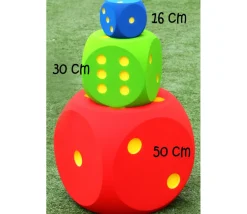 Tout Pour le Jeu Dé géant 50 cm en mousse tactile alvéolée