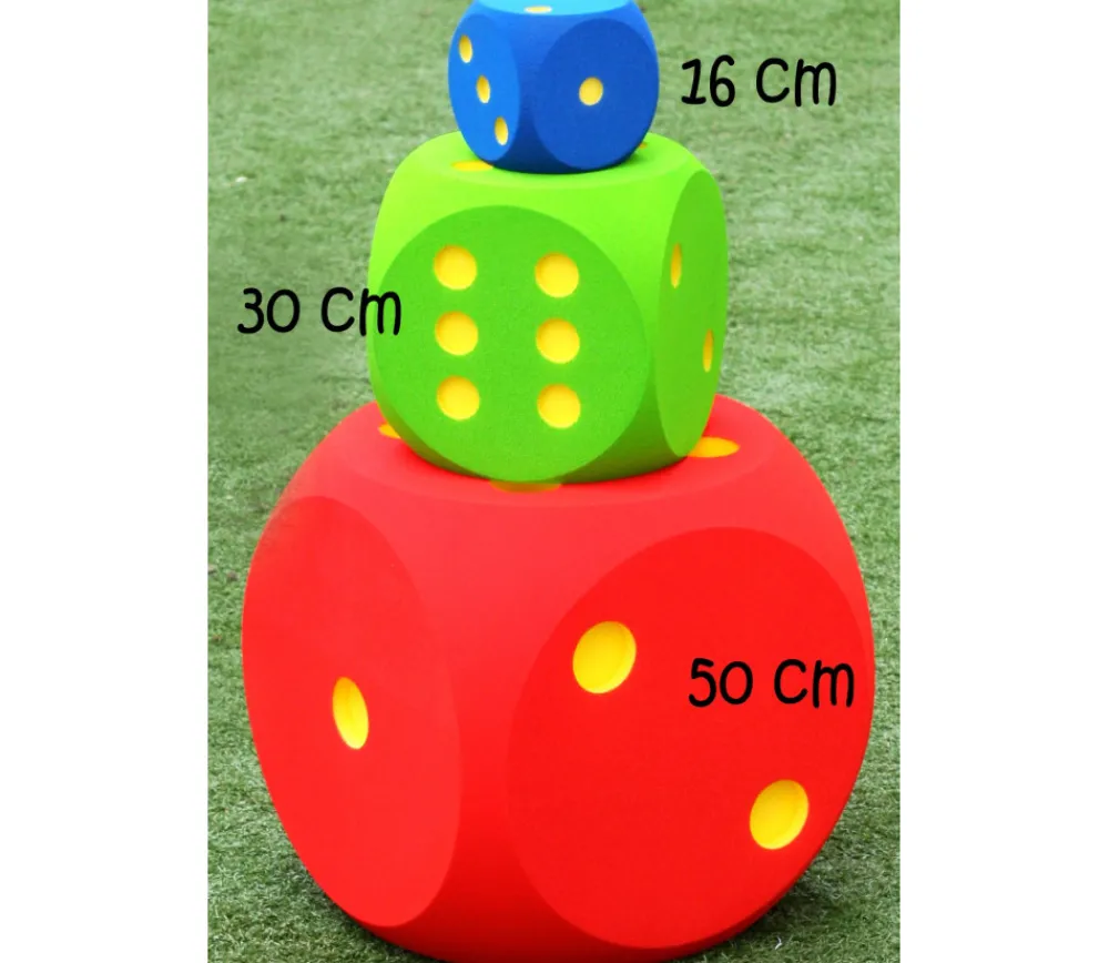 Tout Pour le Jeu Dé géant 50 cm en mousse tactile alvéolée