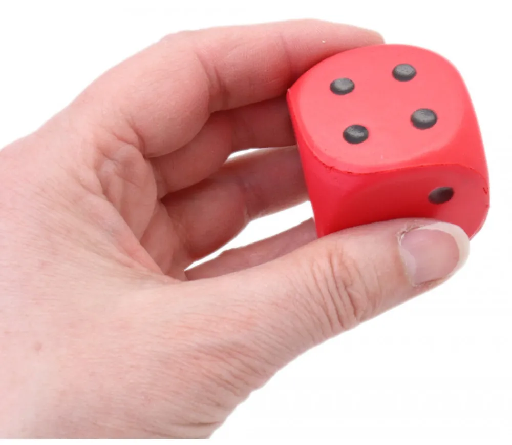 Tout Pour le Jeu Dé géant 4 cm mousse compacte pour jeu