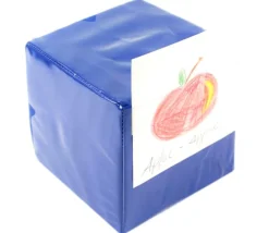 Tout Pour le Jeu Dé géant bleu faces modifiables 15,5 cm personnalisable à volonté
