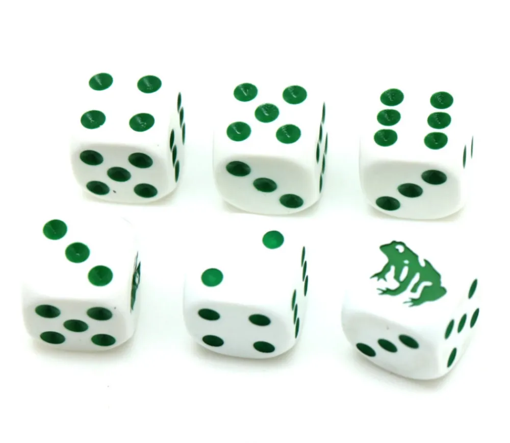 Tout Pour le Jeu Dé grenouille et 23456 - 16 mm