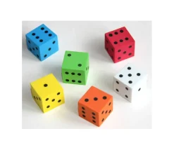 Tout Pour le Jeu Dé mousse silencieux ultra léger 16 mm (1 couleur au hasard)