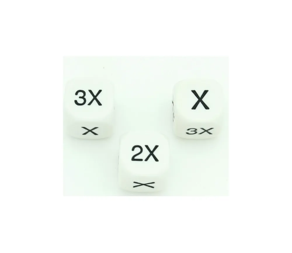 Tout Pour le Jeu Dé multiplier X 2X 3X X 2X 3X