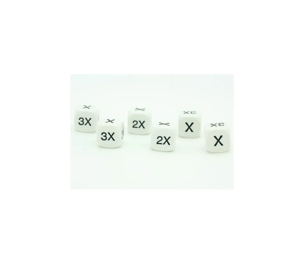 Tout Pour le Jeu Dé multiplier X 2X 3X X 2X 3X