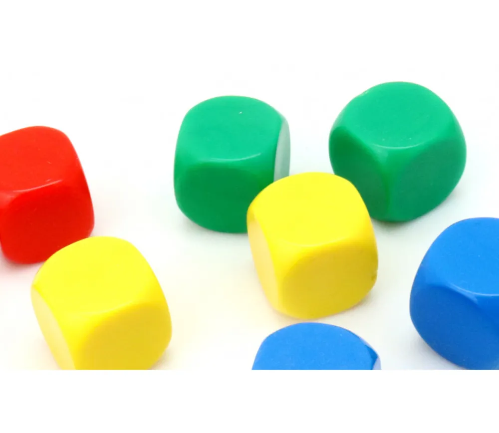 Tout Pour le Jeu Dé neutre couleur 14 mm plastique à l'unité