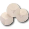 Tout Pour le Jeu Dé neutre naturel 16 mm en bois sans marquage hêtre à l'unité