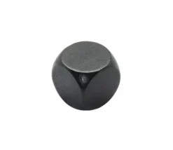 Tout Pour le Jeu Dé neutre noir 16 mm en bois hêtre sans marquage à l'unité