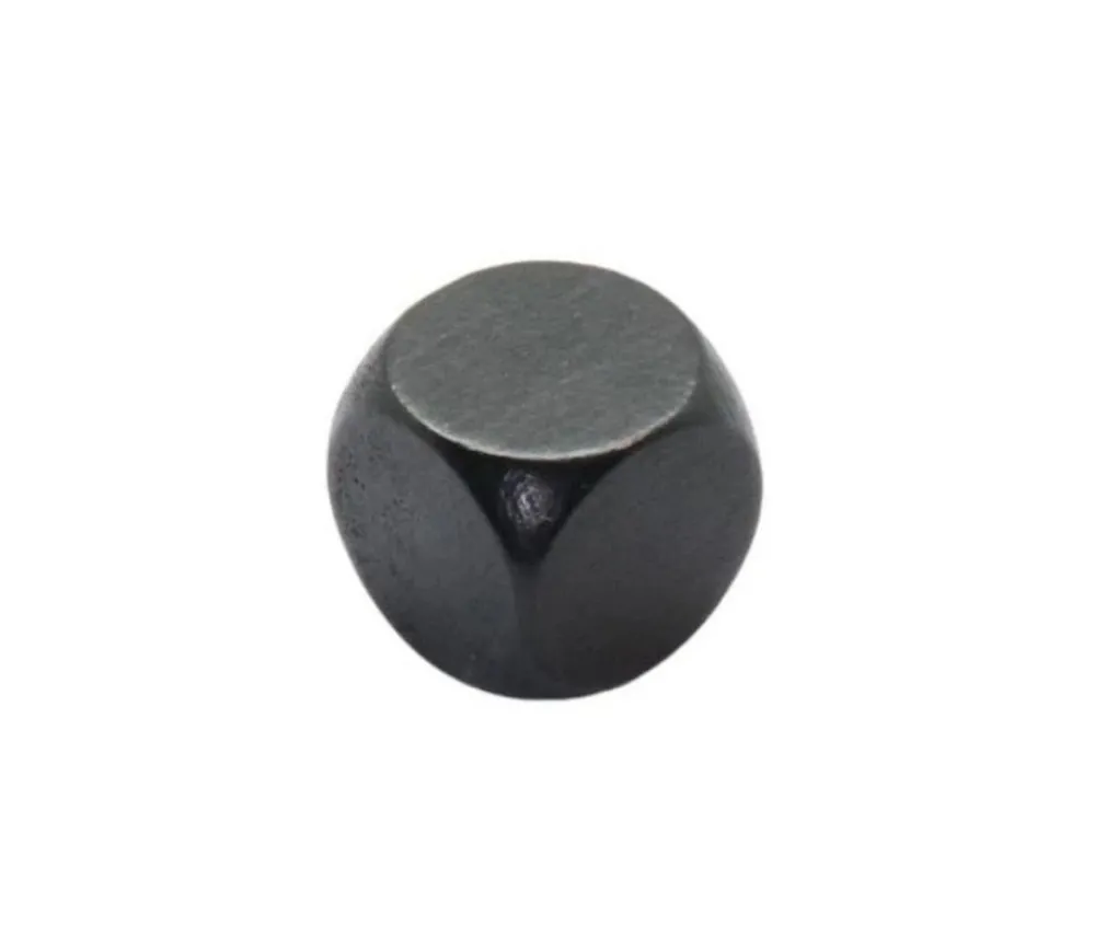 Tout Pour le Jeu Dé neutre noir 16 mm en bois hêtre sans marquage à l'unité