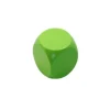 Tout Pour le Jeu Dé neutre vert clair 16 mm en bois hêtre sans marquage à l'unité