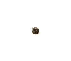 Tout Pour le Jeu Dé noir en bois 16 mm de 1 à 6 pour jeu de société