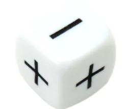 Tout Pour le Jeu Dé plus et moins + - en 16 mm