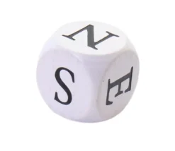 Tout Pour le Jeu Dé points cardinaux en bois 16 mm
