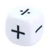 Tout Pour le Jeu Dé signe Mathématiques + - x ÷ + -