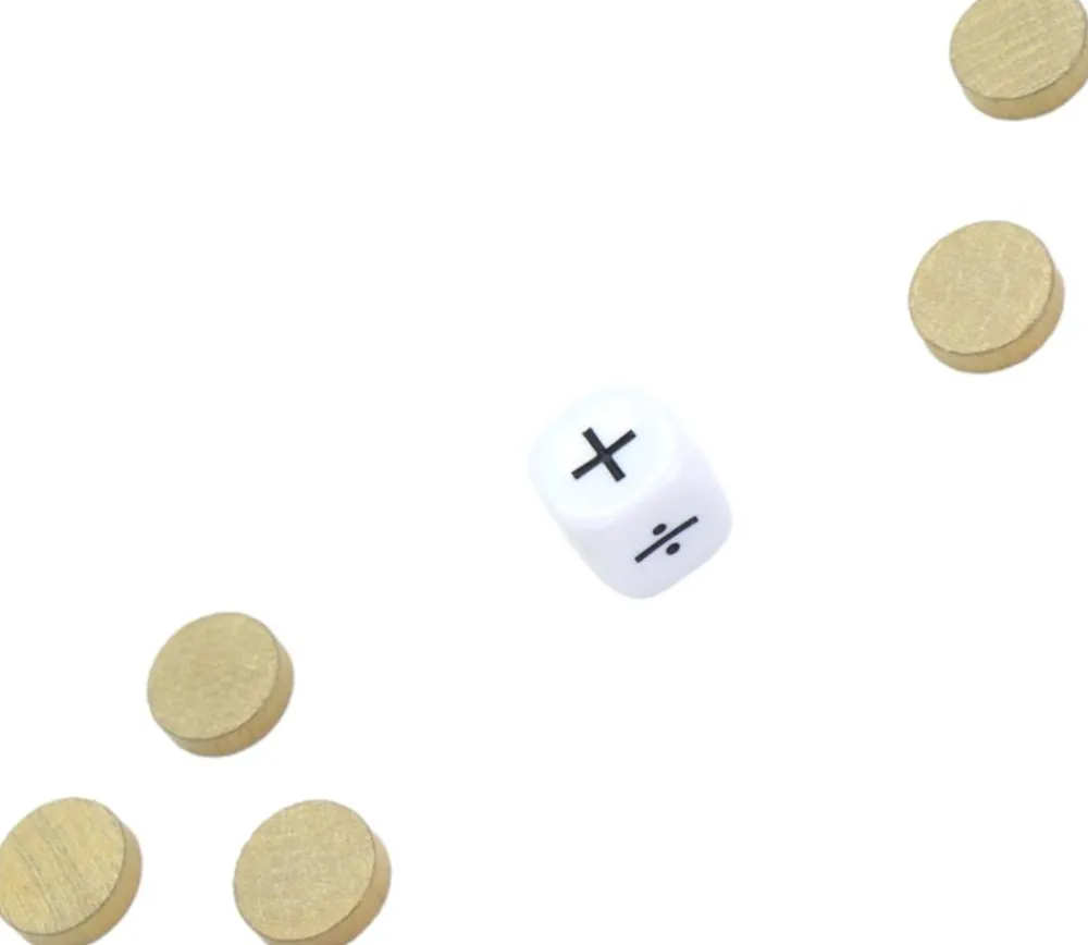 Tout Pour le Jeu Dé signe Mathématiques + - x ÷ + -