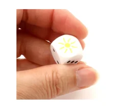 Tout Pour le Jeu Dé Soleil 23456 en bois 16 mm - Bords arrondis