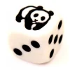 Tout Pour le Jeu Dé spécial PANDA points de 1 à 5 taille 16 mm