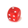 Tout Pour le Jeu Dé translucide ROUGE 16 mm