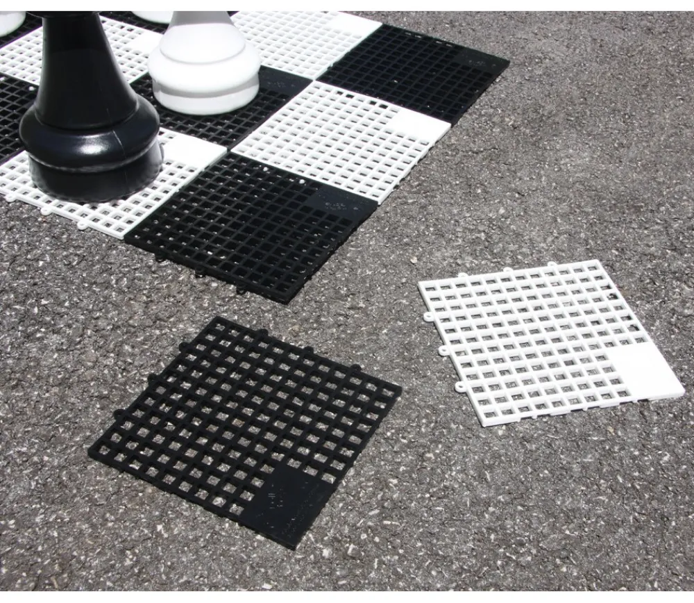 Tout Pour le Jeu Dalle à l'unité pour Echiquier ou damier jardin case 15,5 cm