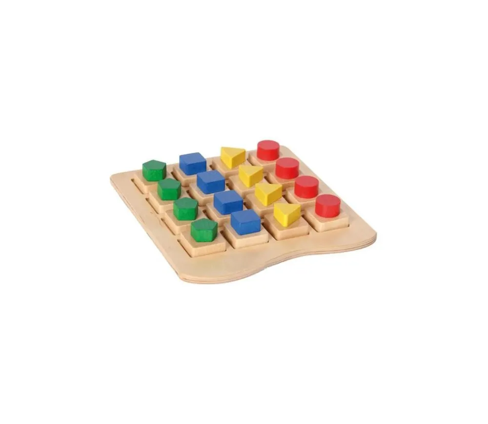 Tout Pour le Jeu Découverte formes et couleurs en bois : classement et tri