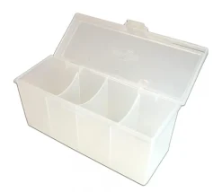 Tout Pour le Jeu Deck box - Boite 4 compartiments plastique 21.7 x 8.2 x 10 cm