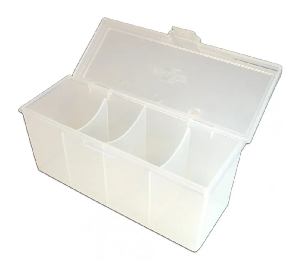 Tout Pour le Jeu Deck box - Boite 4 compartiments plastique 21.7 x 8.2 x 10 cm