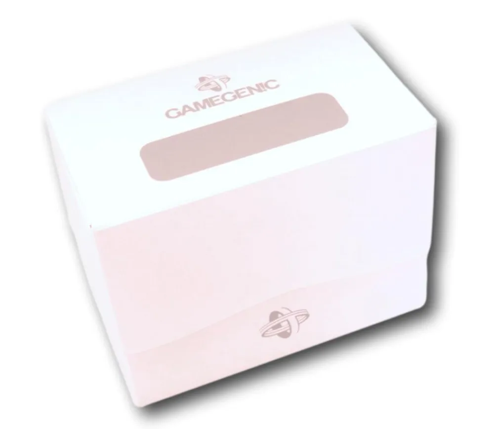 Tout Pour le Jeu Deck box HORIZONTAL Boite blanche pour cartes 9.5 x 5.6 x 7.4 cm