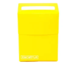 Tout Pour le Jeu Deck box JAUNE boite pour cartes 9.5 x 7 x 4.5 cm Zacatrus