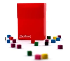 Tout Pour le Jeu Deck box ROUGE boite pour cartes 9.5 x 7 x 4.5 cm Zacatrus