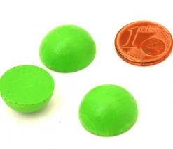 Tout Pour le Jeu Demi-Boule 1.5 cm couleur vert-clair en bois - dôme hêtre diamètre 15 mm