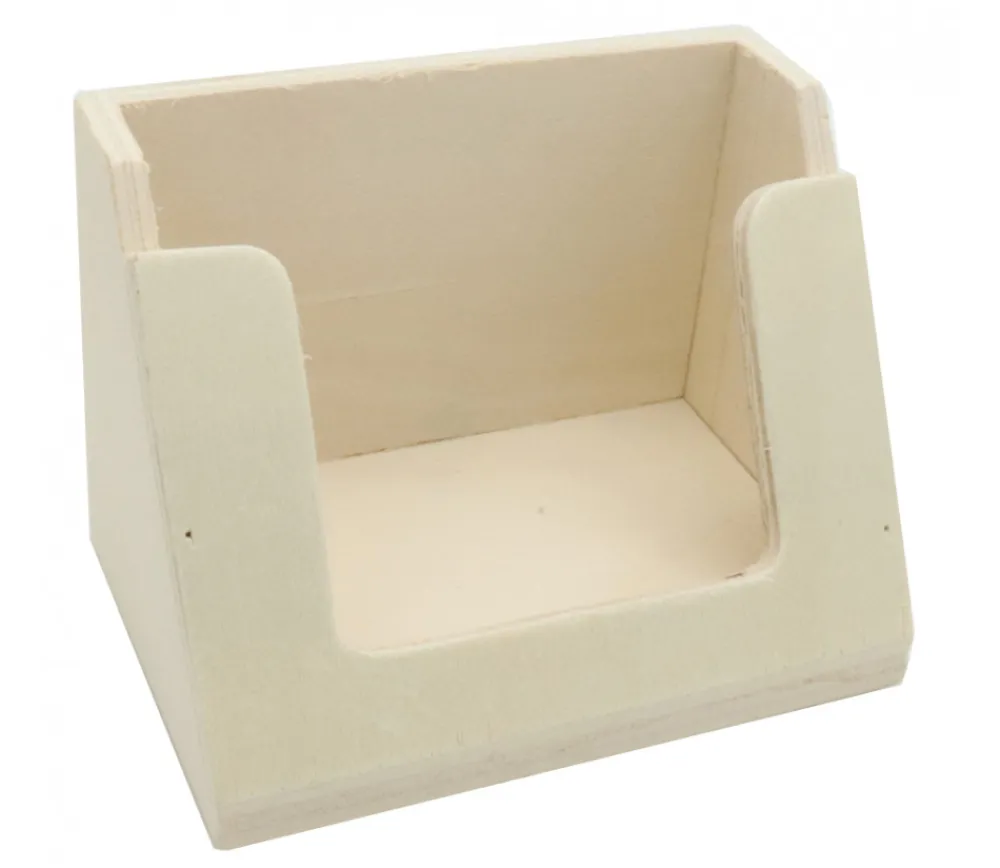 Tout Pour le Jeu Distributeur cartes à jouer en bois 9 x 6 x 6.5 cm