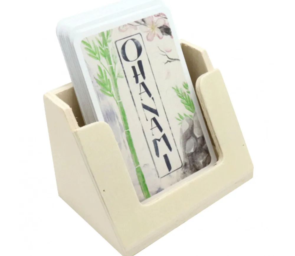 Tout Pour le Jeu Distributeur cartes à jouer en bois 9 x 6 x 6.5 cm