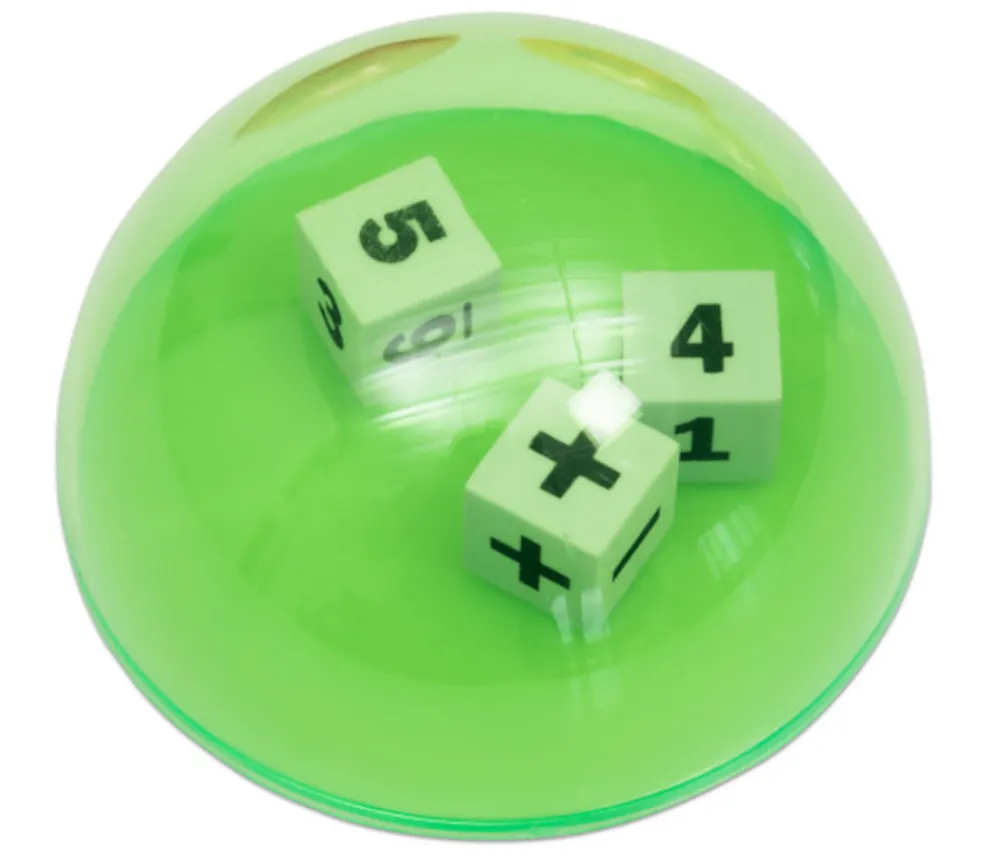 Tout Pour le Jeu Dôme lanceur de dés opérations mathématiques