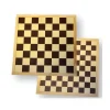 Tout Pour le Jeu Echiquier / damier en bois sérigraphie marron plateau 40 cm cases de 45 mm