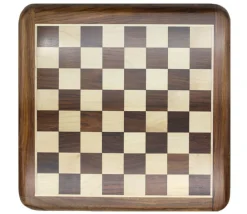 Tout Pour le Jeu Echiquier marqueté plateau de 30 cm en palissandre