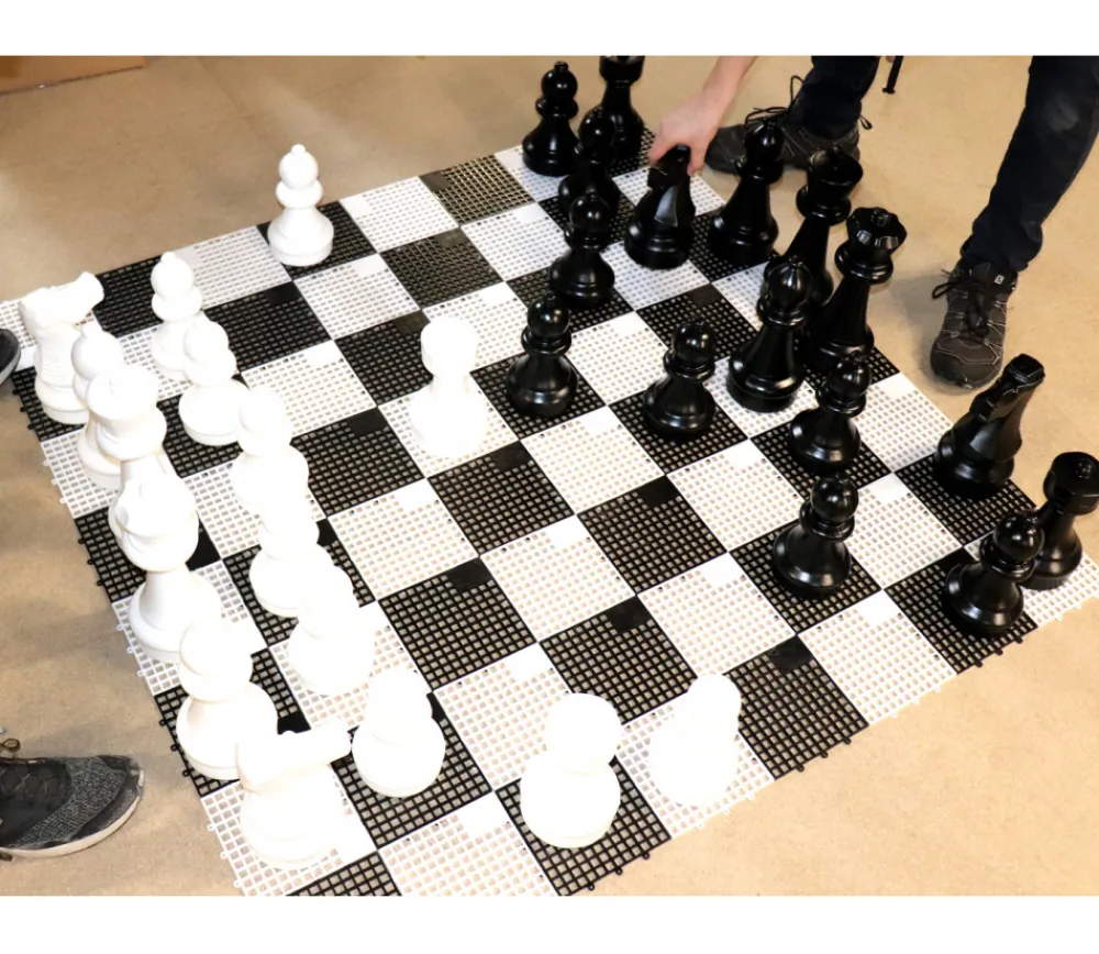 Tout Pour le Jeu Echiquier ou damier géant jardin case 15,5 cm plateau échecs